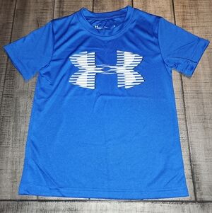 NWOT Under Armour Royal Blue Short Sleeve Logo Tee
